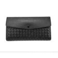 China new design decorative leather mens wallet clutch envelope bag